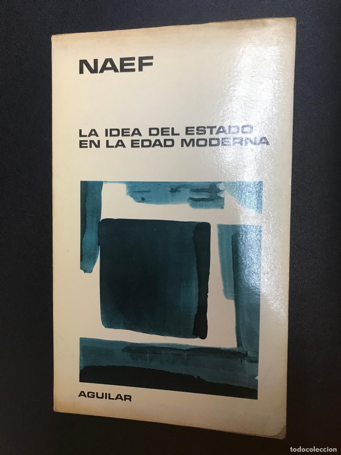 books: W. Naef - La idea del Estado en la Edad Moderna