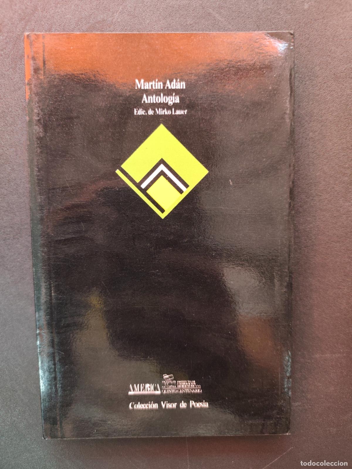 Libros: Mart&iacute;n Ad&aacute;n - Antolog&iacute;a - Foto 1