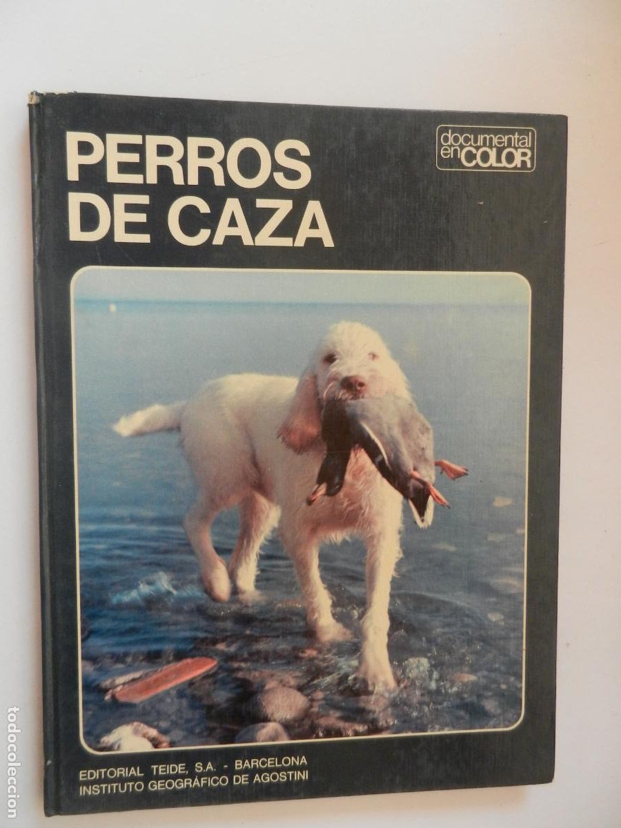 Libros: PERROS DE CAZA - DOCUMENTAL COLOR -EDITORIAL TEIDE 1974