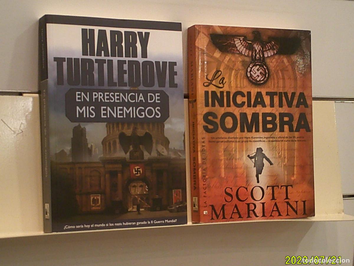 Libros: LOTE 2 LIBROS LA INICIATIVA SOMBRA S. MARIANI Y EN PRESENCIA DE MIS ENEMIGOS H. TURTLEDOVE -