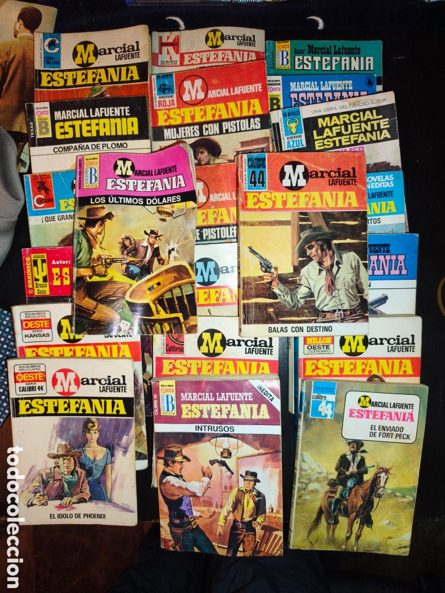 Libros: 23 LIBROS MARCIAL LAFUENTE WSTEFANIA