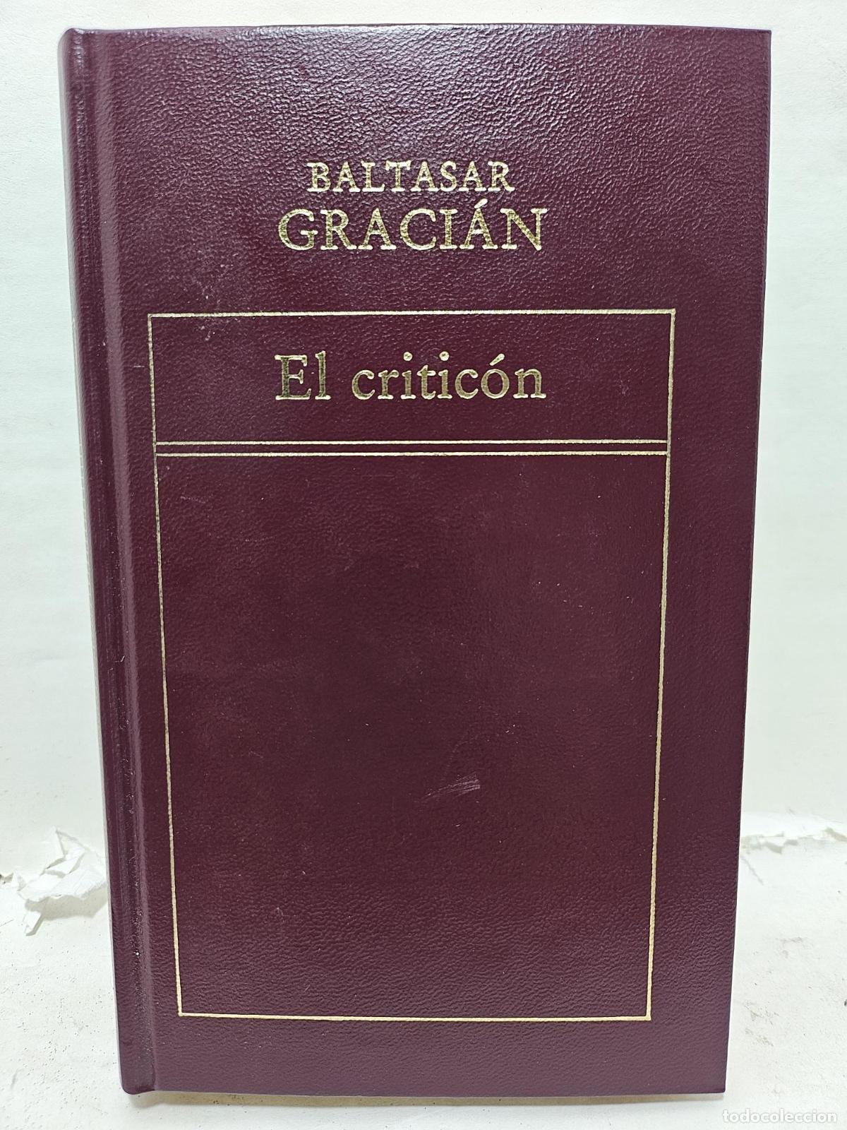 B&uuml;cher: EL CRITICON - Baltasar Graci&aacute;n