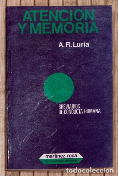 Livres: Atenci&oacute;n y memoria- 9788427008854