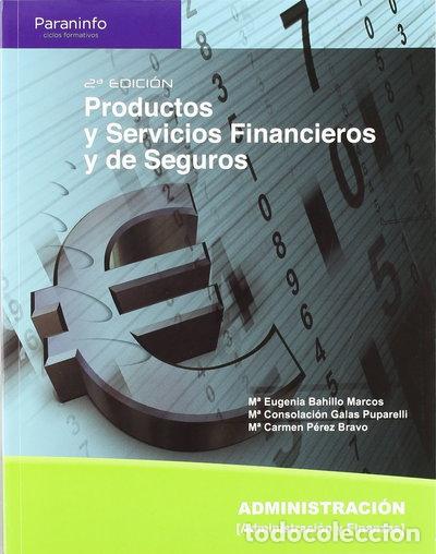 Libros: Productos y servicios financieros y de seguros- 9788497327244