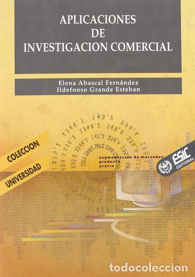 books: Aplicaciones de investigaci&oacute;n comercial- 9788473561044
