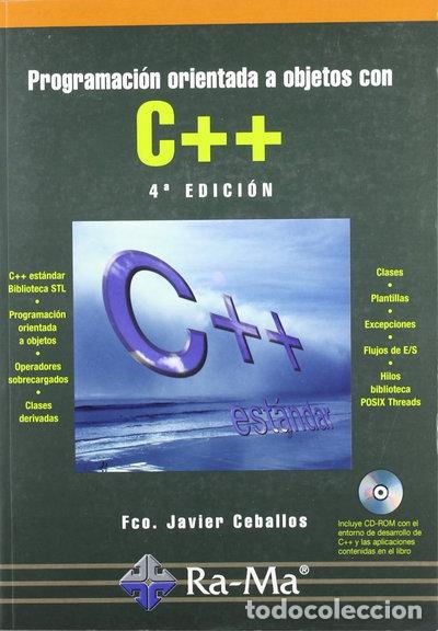 Livres: Programaci&oacute;n orientada a objetos con C++- 9788478977611