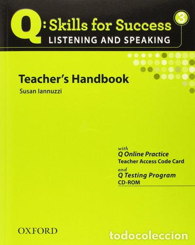 B&uuml;cher: Q Skills for Success Listening & Speaking 3 Teacher's Book- 9780194756174