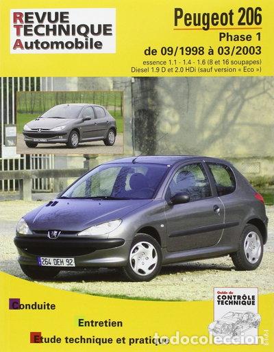 Libros: Peugeot 206: phase 1 de 09-1998 &agrave; 03-2003- 9782726810316