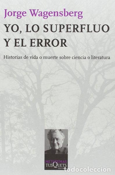 Libros: Yo, lo superfluo y el error- 9788483831540 - Foto 1