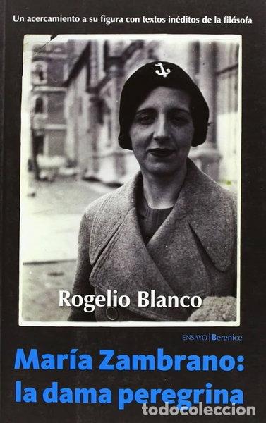 books: Mar&iacute;a Zambrano- 9788496756694