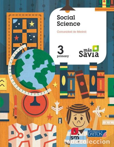books: Social Science. 3 Primary. M&aacute;s Savia. Pupil's Book. Madrid- 9788417061814