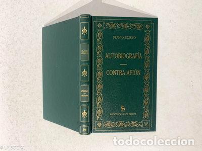 Libros: Autobiograf&iacute;a / Contra Api&oacute;n- 9788424925543 - Foto 1