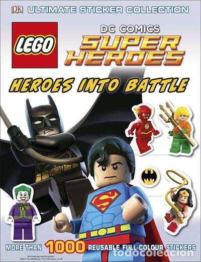 Libros: LEGO DC Super Heroes Heroes Into Battle Ultimate Sticker Collection- 9780241182895