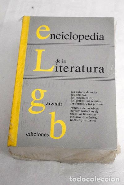 books: Enciclopedia de la Literatura Garzanti- 9788440619921