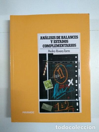 books: An&aacute;lisis de balances y estados complementarios- 9788436803556