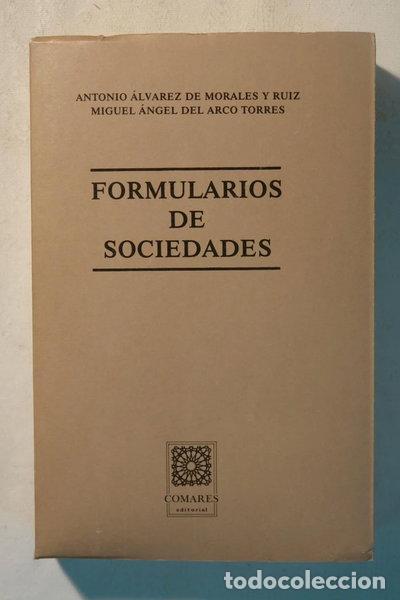 Libri di seconda mano: Formularios de sociedades- 9788439803041