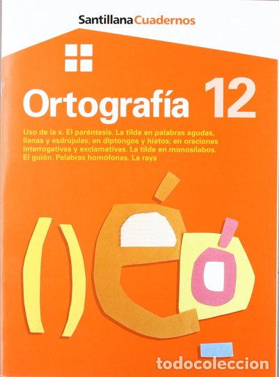 Libros: Ortograf&iacute;a 12- 9788429485202 - Foto 1