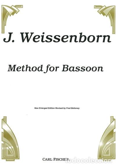 Libros: Method for Bassoon- 0798408001698