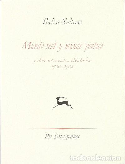 Libros: Mundo real y mundo po&eacute;tico- 9788481910933