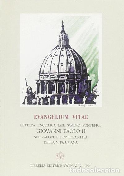 Libros: Evangelium vitae- 9788820920647