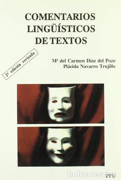 Libros: Comentarios ling&uuml;&iacute;sticos de textos- 9788476651544