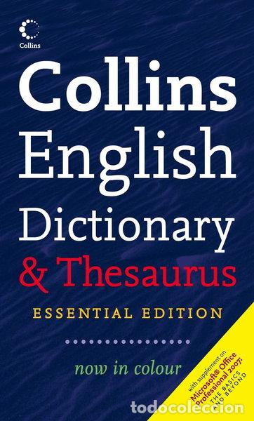 Libros: Collins English Dictionary and Thesaurus- 9780007252084 - Foto 1