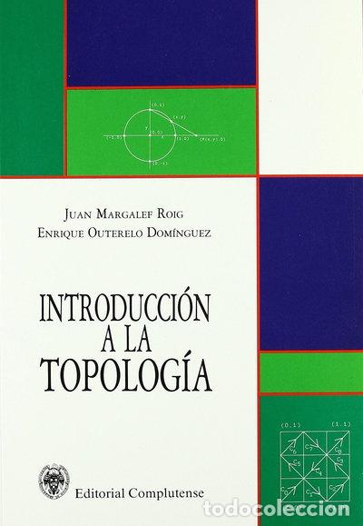 books: Introducci&oacute;n a la topolog&iacute;a- 9788474914528