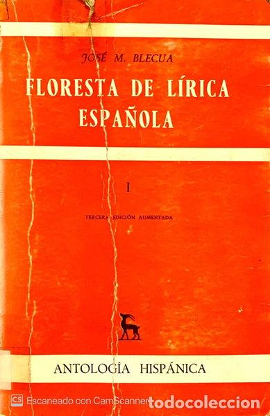 Libri di seconda mano: Floresta de Lirica Espa&ntilde;ola- 9788424915216
