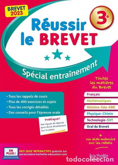 Livres: R&eacute;ussir le Brevet 3e Sp&eacute;cial entra&icirc;nement- 9782017185604