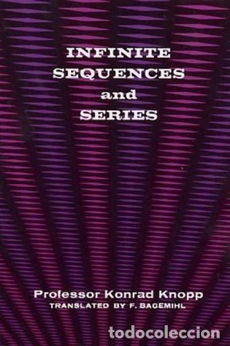 Libros: Infinite Sequences and Series- 9780486601533 - Foto 1