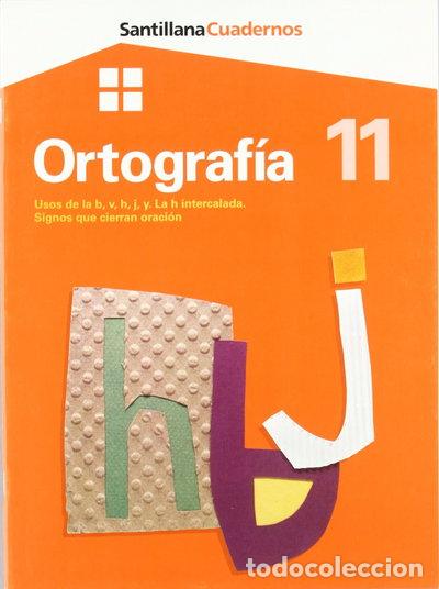books: Ortograf&iacute;a 11- 9788429485196