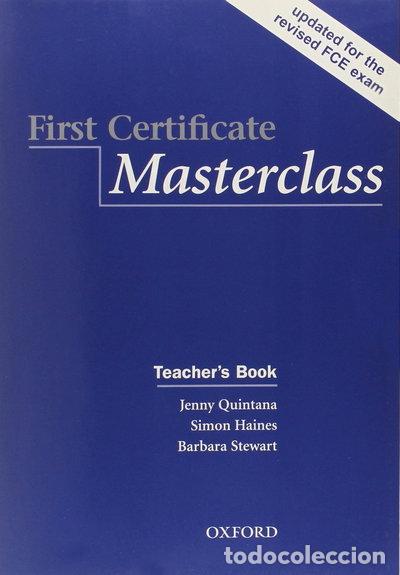 Libros: First Certificate Masterclass: Teacher's Book- 9780194522014