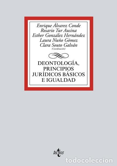 Libros: Deontolog&iacute;a, principios jur&iacute;dicos b&aacute;sicos e igualdad- 9788430970612 - Foto 1