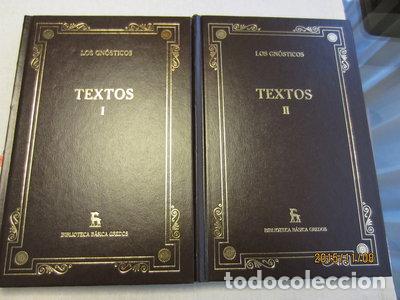 Libros: Los gn&oacute;sticos. Textos I y II- 9788424926410