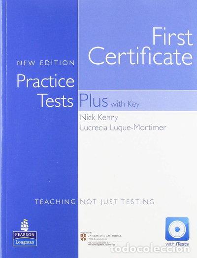 B&uuml;cher: First Certificate Practice Tests Plus- 9781405881234