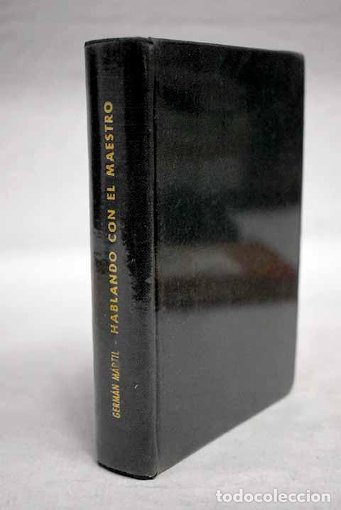 Libri di seconda mano: Hablando con el Maestro: meditaciones.- M&aacute;rtil, Germ&aacute;n