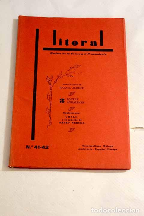 B&uuml;cher: Litoral, A&ntilde;o 1968, n&ordm; 3, Desde Andaluc&iacute;a a Rafael Alberti, Tres recuerdos del cielo
