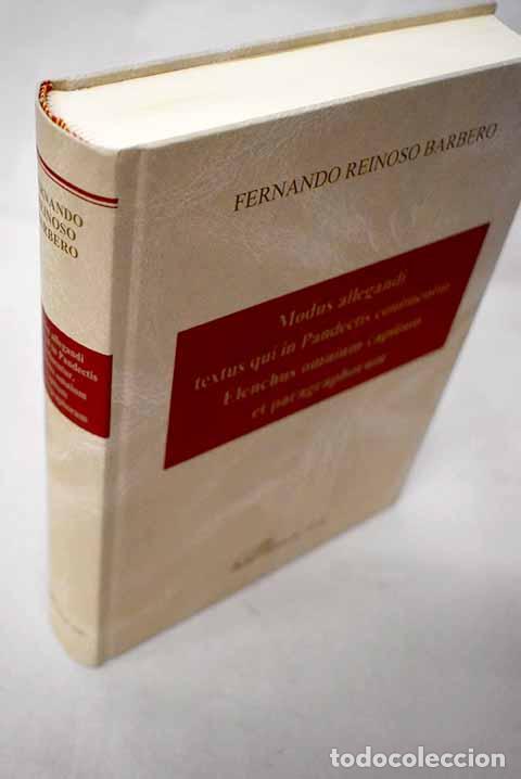 B&uuml;cher: Modus allegandi textus qui in Pandectis continentur ; Elenchus omnium capitum et paragraphorum