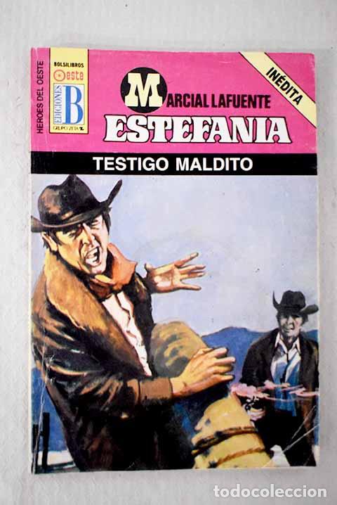 Libri di seconda mano: Testigo maldito: Estefan&iacute;a, M. L..- Estefan&iacute;a, M. L.