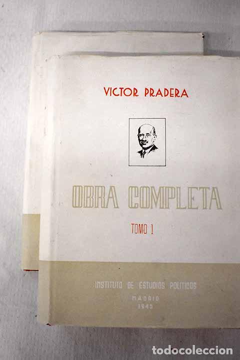 Livros em segunda m&atilde;o: Obra completa: Pradera, V&iacute;ctor.- Pradera, V&iacute;ctor