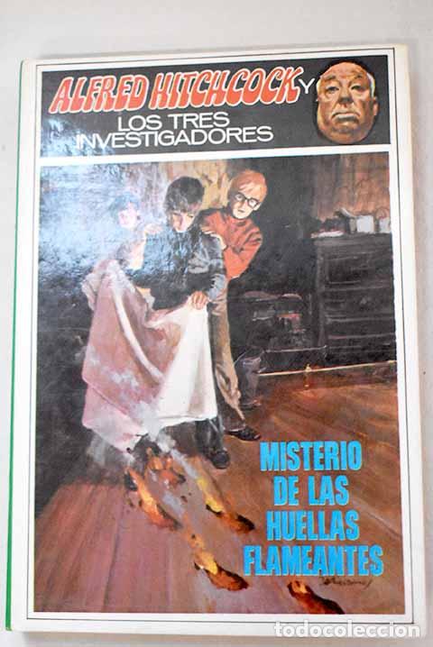 books: Alfred Hitchcock y los tres investigadores en Misterio de las huellas flameantes.- Carey, M. V.