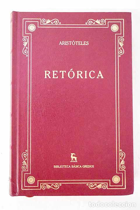 Livros em segunda m&atilde;o: Ret&oacute;rica: Arist&oacute;teles.- Arist&oacute;teles