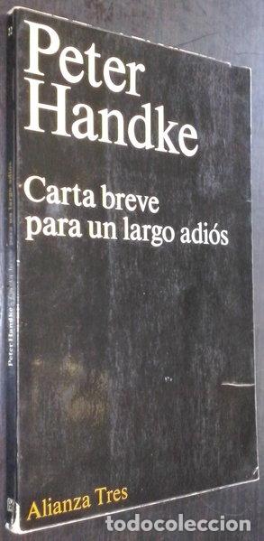 B&uuml;cher: Carta breve para un largo adi&oacute;s- 9788420630229