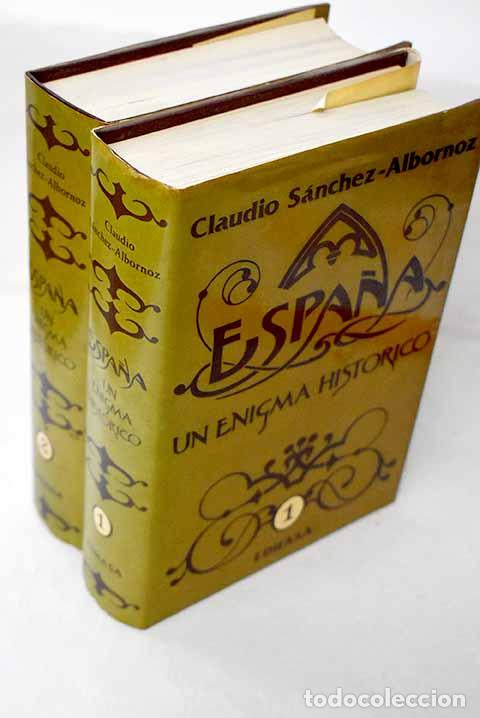 B&uuml;cher: Espa&ntilde;a: un enigma hist&oacute;rico.- S&aacute;nchez Albornoz, Claudio