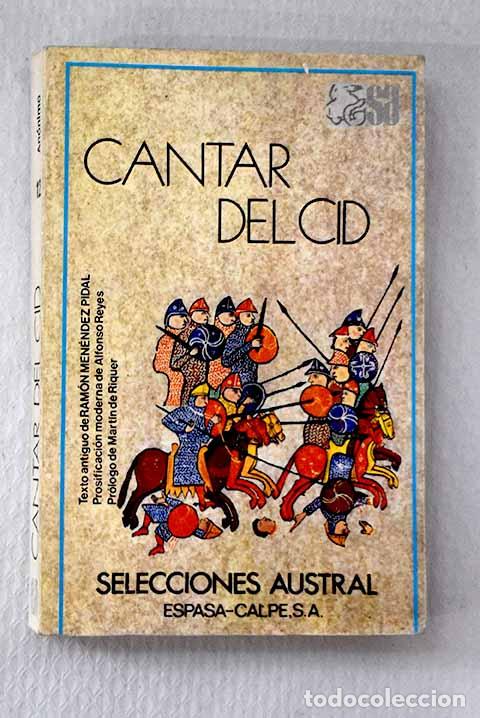 Libros: Cantar del Cid: : Espasa Calpe. - Foto 1