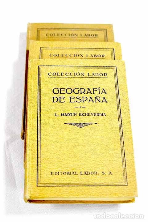 books: Geograf&iacute;a de Espa&ntilde;a: Mart&iacute;n Echeverr&iacute;a, Leonardo.- Mart&iacute;n Echeverr&iacute;a, Leonardo
