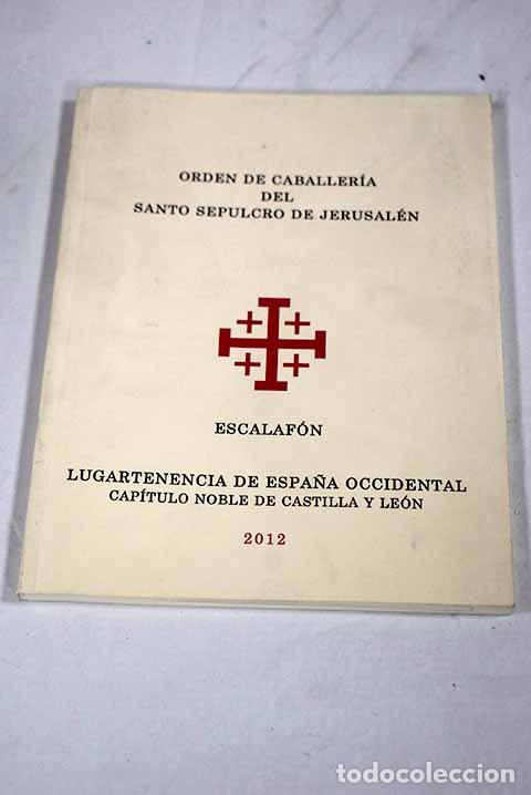 Livres: Orden de caballeria de Santo Sepulcro de Jerusalen: escalafon