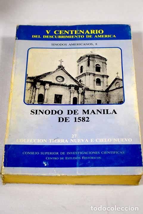 Libri di seconda mano: S&iacute;nodo de Manila de 1582