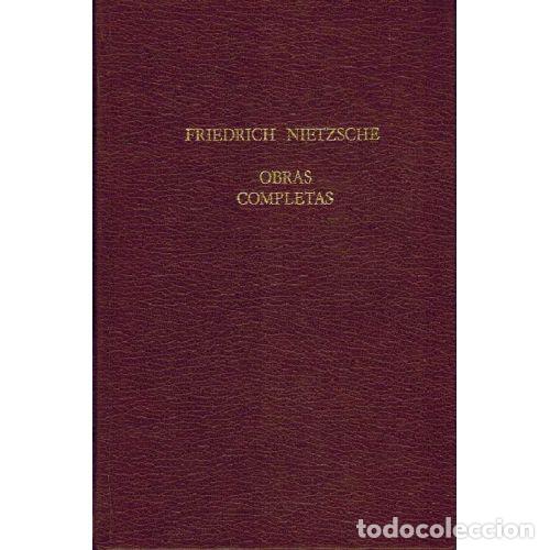 Libros: OBRAS COMPLETAS I / III / IV / V - FRIEDRICH NIETZSCHE - Foto 1