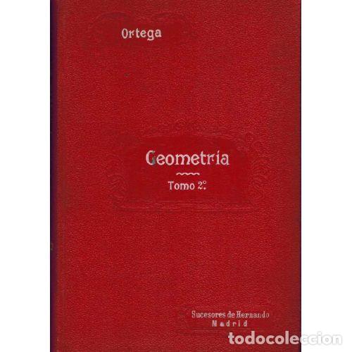 Libros: GEOMETRIA. TOMO 2. EJERCICIOS RESUELTOS - MIGUEL ORTEGA Y SALA